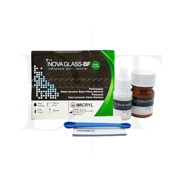 Imicryl Nova Glass BF Radyopak Cam İyonomer Kaide Simanı Universal