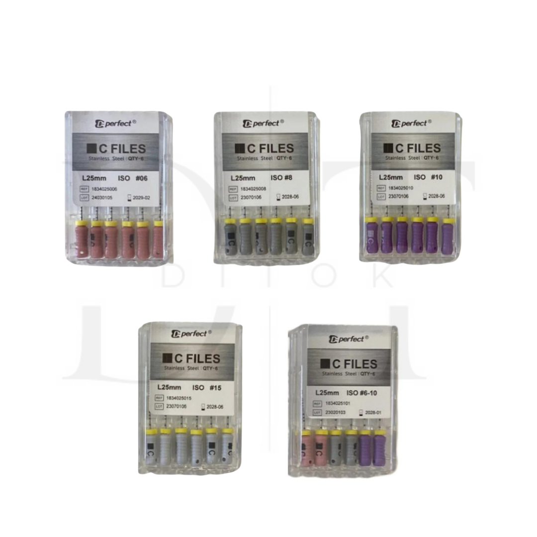 C FILES Kök Kanal Çelik Eğesi