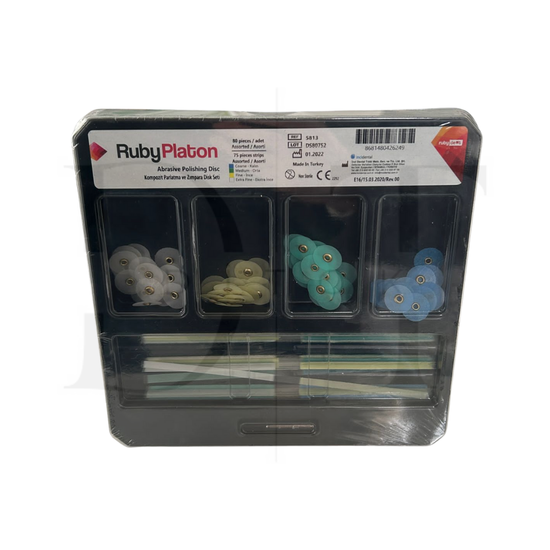 Ruby Platon Kompozit Parlatma ve Zımpara Disk Seti